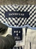 Lands' End Houndstooth White Shorts Size 8 - photo 3