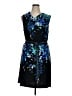 Apt. 9 Graphic Blue Cocktail Dress Size XL - photo 1