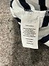 Talbots Outlet 100% Cotton Stripes Silver Short Sleeve Top Size M - photo 8