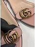 Gucci Pink Leather GG flat Sandals Size EU (IT) 35 1/2 / US 5 1/2 - photo 4