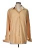 Assorted Brands Color Block Tan Long Sleeve Button-Down Shirt Size L - photo 1