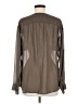 Ann Taylor Gray Long Sleeve Blouse Size M - photo 2
