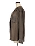 Ann Taylor Gray Long Sleeve Blouse Size M - photo 5