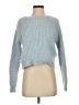 Love By Design 100% Polyester Tweed Blue Pullover Sweater Size S - photo 1