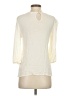 Alya 100% Cotton Ivory 3/4 Sleeve Blouse Size S - photo 2