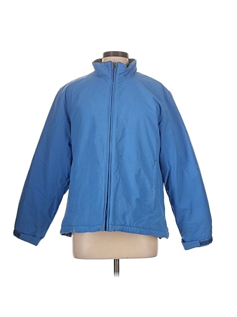 Pre-owned Lands' End Jacket In Blue