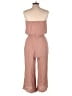 Athleta Solid Tan Jumpsuit Size 8 - photo 2