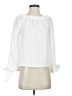 Bishop + Young White 3/4 Sleeve Blouse Size S - photo 1