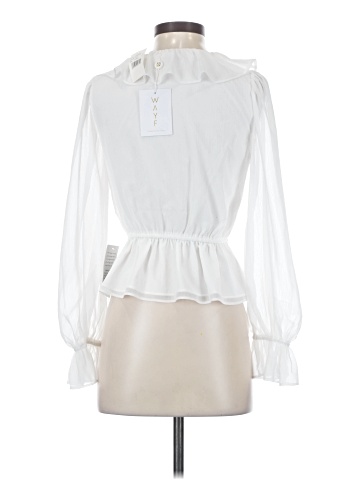 WAYF Long Sleeve Blouse (view 2)