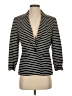 Nine West Stripes Black Blazer Size 4 - photo 1