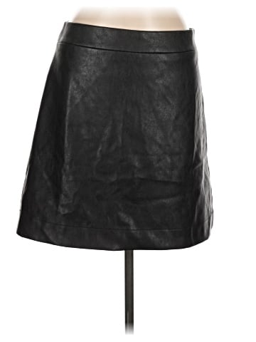 J.Crew Factory Store Faux Leather Skirt (view 1)