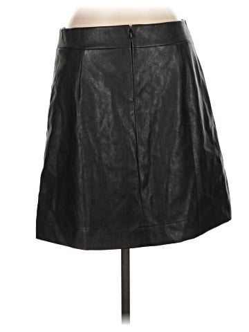 J.Crew Factory Store Faux Leather Skirt (view 2)