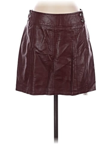 Free People Faux Leather Skirt (view 1)