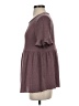 Shein Burgundy Short Sleeve Top Size 4 - photo 5