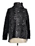 Soft Surroundings Animal Print Black Turtleneck Sweater Size M - photo 1