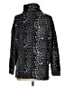 Soft Surroundings Animal Print Black Turtleneck Sweater Size M - photo 2