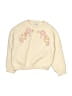 Mayoral Floral Ivory Pullover Sweater Size 4 - photo 1