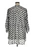 T Tahari 100% Polyester Polka Dots Silver 3/4 Sleeve Blouse Size 1X - photo 2