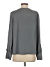 Express 100% Polyester Gray Long Sleeve Blouse Size S - photo 2