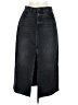 La Ligne 100% Cotton Black Denim Skirt Size 29 waist - photo 1