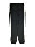 Adidas 100% Polyester Black Track Pants Size 7 - photo 2