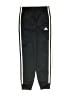 Adidas 100% Polyester Black Track Pants Size 7 - photo 1