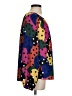 Emily Wonder 100% Polyester Polka Dots Purple Long Sleeve Blouse Size S - photo 4