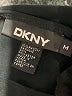 DKNY Solid Black Casual Dress Size M - photo 6