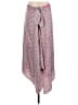 J. McLaughlin 100% Silk Paisley Pink Casual Pants Size 8 - photo 1