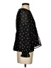 Paper Crane 100% Polyester Black Long Sleeve Blouse Size S - photo 4