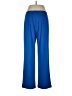Kasper Solid Blue Active Pants Size L - photo 2
