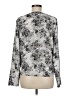 Halogen Silver Long Sleeve Blouse Size M - photo 2
