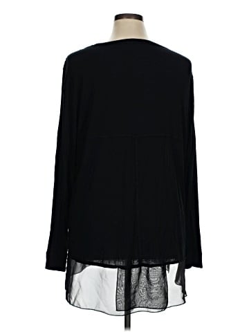 Melissa McCarthy Seven7 Long Sleeve Blouse (view 2)