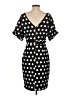 Alexia Admor Polka Dots Black Casual Dress Size 4 - photo 2