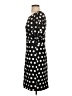 Alexia Admor Polka Dots Black Casual Dress Size 4 - photo 5