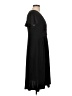 Grecerelle Solid Black Casual Dress Size L - photo 4