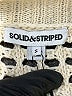 Solid & Striped 100% Cotton Color Block Ivory Pullover Sweater Size S - photo 7