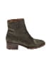 Crown Vintage 100% Leather Green Ankle Boots Size 7 1/2 - photo 1