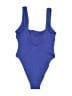 Good American Solid Blue One Piece Swimsuit Size XXS - photo 2