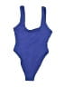 Good American Solid Blue One Piece Swimsuit Size XXS - photo 1