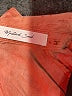 Mustard Seed 100% Rayon Tie-dye Orange 3/4 Sleeve Blouse Size L - photo 7