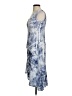 Komarov 100% Polyester Tie-dye Blue Casual Dress Size Sm (1) - photo 5
