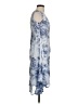 Komarov 100% Polyester Tie-dye Blue Casual Dress Size Sm (1) - photo 4