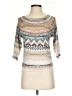 Charlotte Russe Print Ivory Pullover Sweater Size XS - photo 1