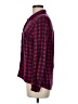 Mi ami Plaid Red Long Sleeve Button-Down Shirt Size M - photo 5