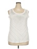 db established 1962 Silver Sleeveless Blouse Size 2X - photo 1