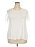 Ambiance Ivory Short Sleeve Top Size 2X - photo 1