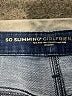 So Slimming by Chico's Chevron-herringbone Blue Jeans Size Med (1.5) - photo 7