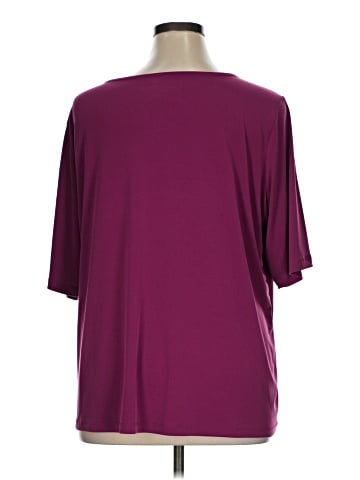 Susan Graver 3/4 Sleeve T-Shirt (view 2)