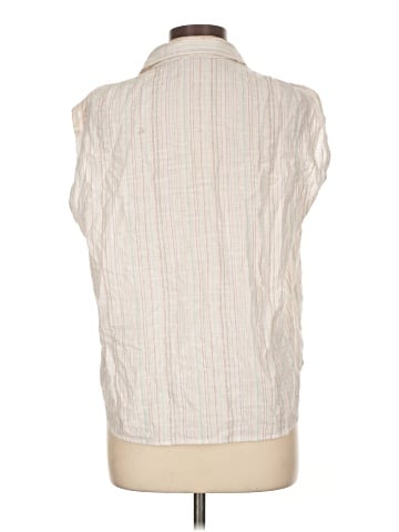 Caribbean Joe Sleeveless Button-Down Shirt (view 2)